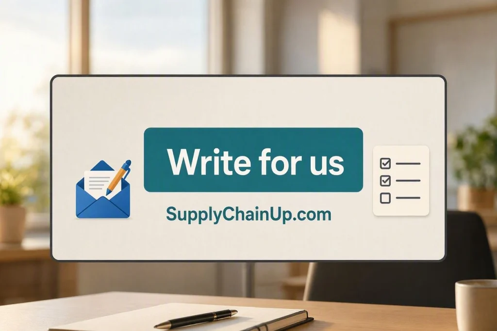 Write for Us Supplychainup.com