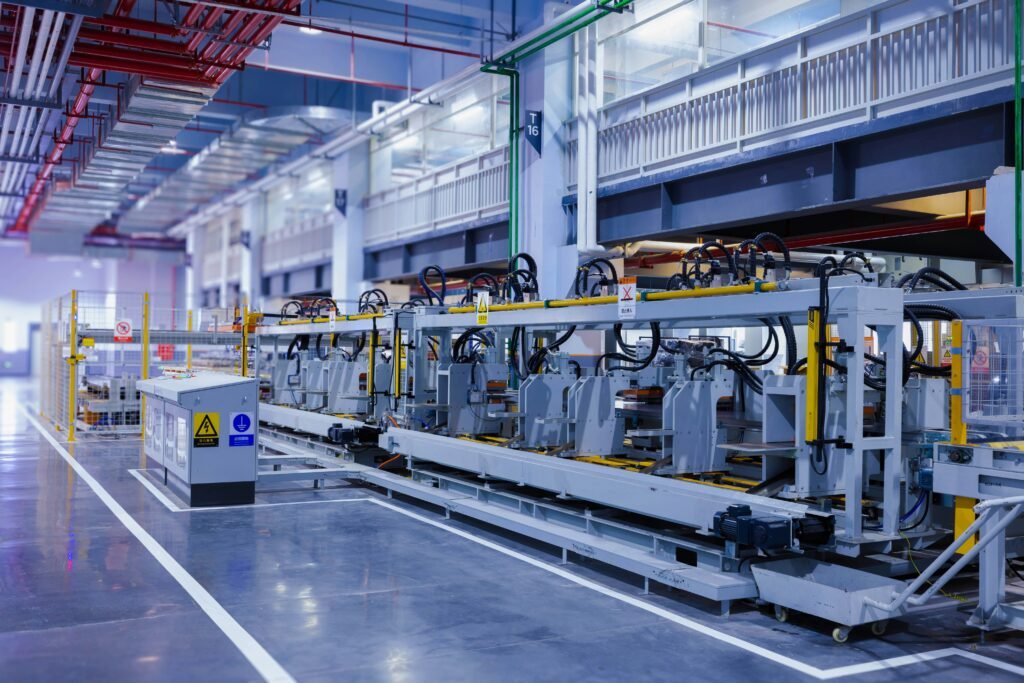 Just-in-Time production and material flow