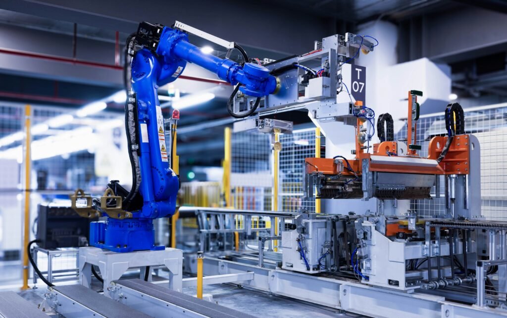 Robotic automation supporting just-in-time (JIT) inventory management in