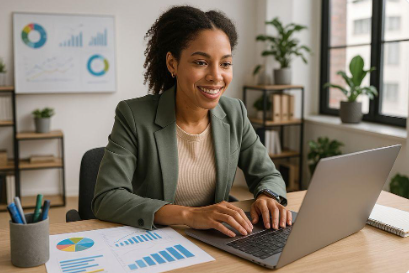 Business Analyst Resume Keywords: What to Include and How to Prove It Business analyst reviewing data and documents on a laptop
