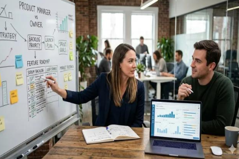 Product Management Keywords: What to Put on Your Resume and How to Prove It Product manager working on a laptop reviewing product strategy
